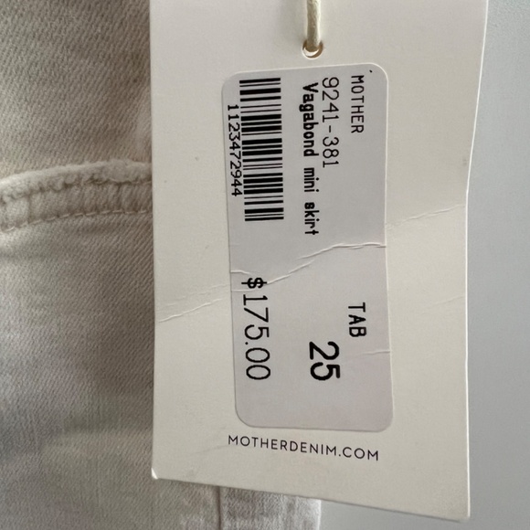 Mother Denim Jean Skirt - New with Tag on - Picture 3 of 7